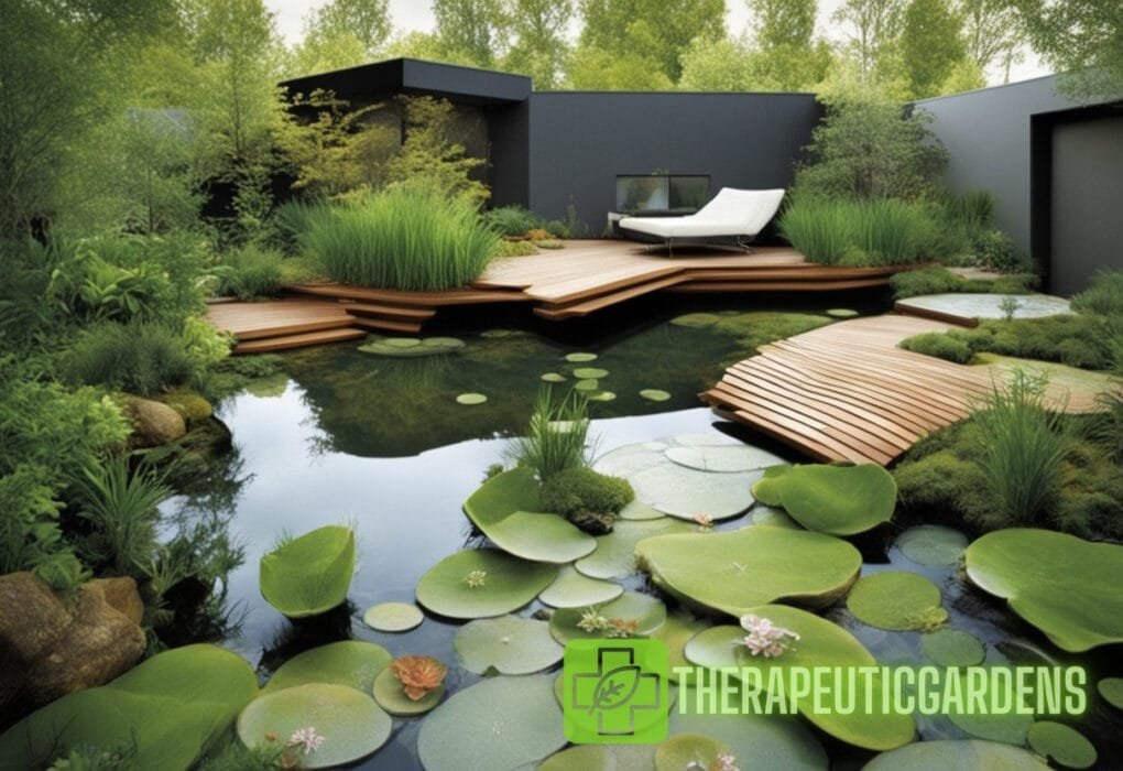 Bio-inspired water gardens design