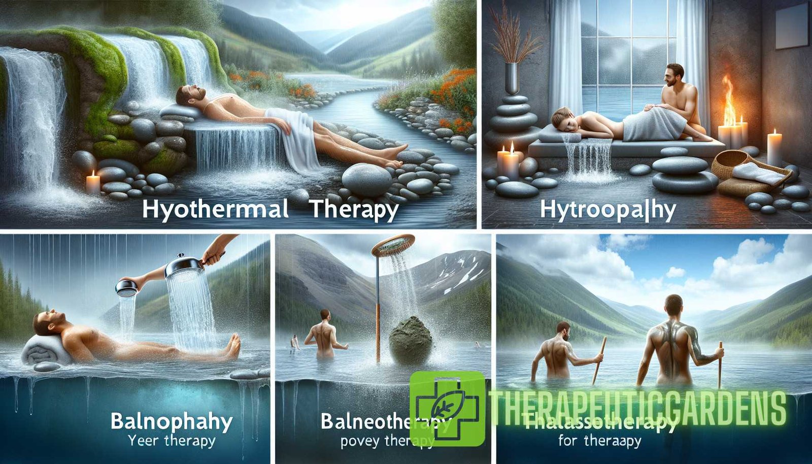 Illustration for section: Types of Water Therapy - water therapy