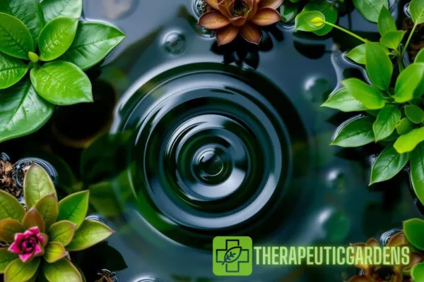 Hydro healing synergy with aquatic plants