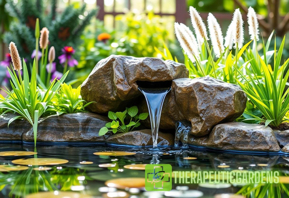 Illustration de la section : Le potentiel thérapeutique des jardins s'étend au-delà de l'esthétique ; ils offrent des avantages mesurables pour la santé - l'arrosage et le bien-être